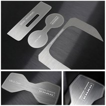 (차데코) 렉스턴 스포츠칸 1열 2열 컵홀더 몰딩 플레이트 레터링 패드 튜닝용품, 03_2열 컵홀더 (모두호환), 렉스턴 스포츠 칸 AL 컵홀더