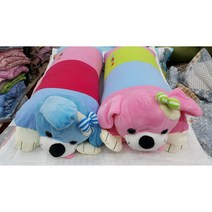 인형베개/강아지베개/동물베개, 진핑크강아지