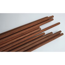 멀바우 얇은 목봉 10mm [무료재단] 원목봉 나무봉 우드봉 마크라메 재료 DIY, 길이 1500mm (150cm)