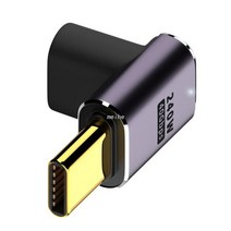 충전기 커넥터 고속 USB C OTG U-모양 스트레이트 앵글 남성-여성 B85B, 07 female Stereo Bend