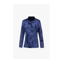 코오롱스포츠 여성 JQD 플라워 집업티 우먼스 네이비 겨울 티셔츠 (JKTBW19208)