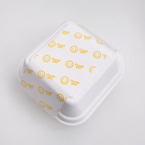 새담 CP01 스마일 유산지 옐로우 60장 / 도시락케이크 포장지, 60개
