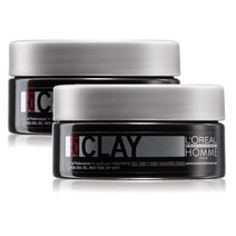Loreal Professionnel Homme 5 Force Clay 로레알 프로페셔널 홈므 5 포스 클레이 왁스 50ml 2팩