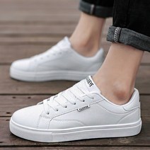 남자 화이트 운동화 캐주얼 단화 발편한 슬립온 슈 단화 무지 남자 털