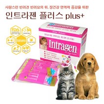 강아지 고양이 면역력 증강을 위한 분말 영양제 인트라젠 플러스 2개월 분 60포