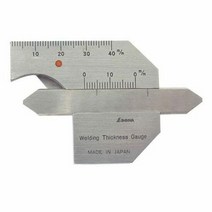용접게이지 WG-1 40mm 4.3 10, 단품