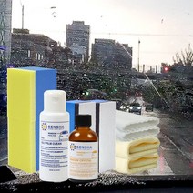 센샤 유막제거제 유리발수코팅제 산화세륨 유막제거 발수코팅, 유막클린 80ml (유막제거제)