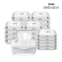 두리 베비스킨 생분해 비데물티슈 리필18팩+휴대5팩+케이스1개, 상세 설명 참조