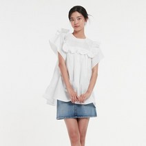 베이비돌 프릴 블라우스