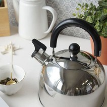 KDM 소리로 끓으면 알려주는 스텐주전자 휘슬 주전자 티포트 삐삐주전자 코나, KDM 본상품선택
