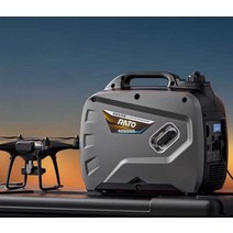 소형 발전기220v 비상 캠핑 차박 자가 가솔린 노지, (다크그레이 3000W) 에어컨 3대 가능