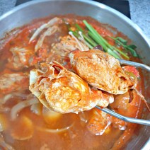 국산 서해안 꽃게탕 게국지 간편조리 밀키트 3 4인분 손님초대요리 캠핑음식 1kg