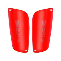 복싱마우스피스 1 쌍 스포츠 축구 신 가드 패드 축구 신 패드 지원 송아지 슬리브 Shinguard 성인 년, 01 S Kids, 02 빨간