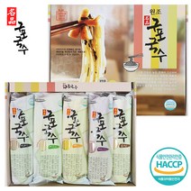구포국수 선물세트 5P 오색 국수 잔치국수 소면, 1개