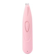 애완 동물 미용사 손질 가위 USB 충전식 안전 거리 고양이 개 국내 SNO88, [02] Pink