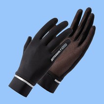 햇빛 자외선 차단 여름용 등산 여성 장갑 쿨 매쉬 UV 여름, 블랙, 매쉬쿨장갑