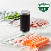 푸드세이버 휴대용 무선 핸디 진공포장기 FS1198-071, 블랙_FS1198-071