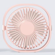 에어블로우 실링팬 에어컨선풍기 천정 천장선풍기 lucog mini usb 데스크탑 팬 3 속도 개인 휴대용 냉각 360 회전 조절 가능 각도 사무실 가정용 여행, 팬13핑크