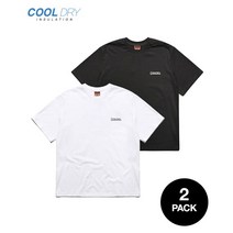 플루크 FLUKE 2Pack 마운틴 어드벤처 쿨 드라이 인슐레이션 티셔츠 FCT101 화이트+블랙
