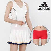 아디다스 아디다스 여성 테니스스커트 원피스 캡내장-BQ9112