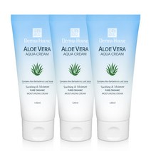 더마하우스 알로에베라 대용량 수분크림120mlx3개-수분공급 촉촉한피부, 120ml, 3개