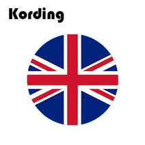 코딩 KD-34 원형 스마트폰 마그네틱 자석 디자인 철판 플레이트, 1개, 61. 유니언잭 3cm