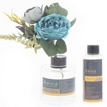 레이나퍼퓸 장미와동백 플라워디퓨저 150ml 2개, 핑크_투명화분병/청포도