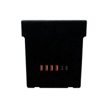 멀티 도킹 스테이션 65W/30W 초고속 충전 허브 테슬라 모델 3/모델 Y 2021/2022 중앙 제어 USB 데이터 복구, 한개옵션0