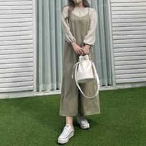 뷔스티에 원피스 끈나시 원피스