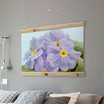 [바보사랑] 우드스크롤_90CmX60Cm-액운을막는꽃프리뮬러[꾸밈], 상세 설명 참조, 타입선택:타입2