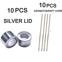 DIY 에폭시 수지 향수 컨테이너 탱크 금형 비누 상자 보관함 금형 용품에 대한 아로마 에센셜 오일 병 실리콘 몰드, 8.SLIVER LID