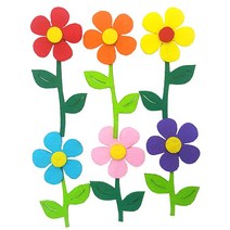 (디머스) 교실 게시판 환경 구성 꾸미기 펠트 줄기꽃6, 단품