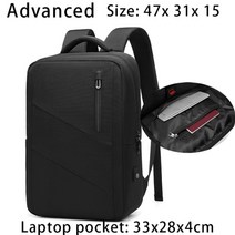 이발 미용가방 배낭 스타일링 출장 메이크업EURCOOL15.6 노트북 USB 배낭 방수 학교 배낭 충전 남성 캐주얼 비즈니스 여행 가방 배낭 Pюкзак Mужской2076