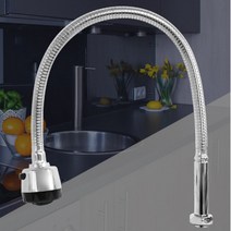 주방 싱크 자바라 수도꼭지 교체형 대형 65cm 주름 수도관, 1, 본상품선택