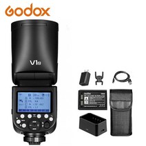 [내일 락 대응 기적 마크 일본어 설명서 첨부]일본 정규 대리점품 Godox V1-N 기적 마크 첨부 TTL 플래시 스트로브 76 Ws 2.4 G 무선 X 시스템 내장 TLLMMulti HSS 하이 스피드 싱크로가 18000s Nikon 니콘 SLR에 대응