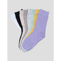 [에잇세컨즈] (8pcs) 올 컬러 솔리드 롱롱 양말 (1927KTWY5T)