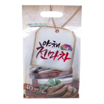 온가족 영양식 영양간식 야채 천마차 마차 어른 어린이 남자 여자 겨울간식 스틱 차 야채천마차, 22g, 40개