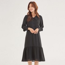 [엔터식스]로엠 빅카라 핀턱 원피스RMOWA49R11
