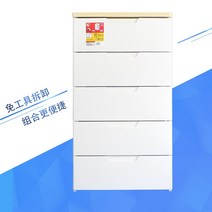 조립식판넬창고 미니 캠핑 서랍 수납장 부티크 옷장 발코니 잡화 수납 플라스틱 캐비닛 일본식 침대 옆 탁자, [02] 최상층이 없는 단층, [01] 1