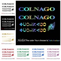 캐스퍼꾸미기 튜닝 방수 및 선 스크린 반사 Colnago 스티커 Cinelli 도로 자전거 산 바퀴 데 칼 보호자 부, 하얀, 20cm x 13cm