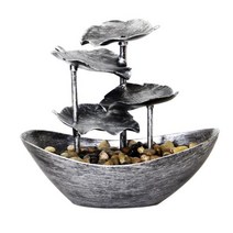 수기운보충 물레방아 벽천분수 연못 태양광분수 탁상 분수 폭포 분수 실내 물 항해 연잎 전동 펌프 진정 진정 및 휴식, 은