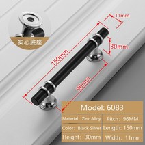 보트수리 Zinc Alloy Gold Door Handle Kitchen Cabinet Drawer Furniture European Modern, 02 BS96