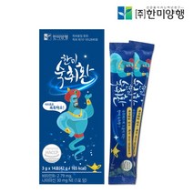한미양행 숙취환 알콜분해효소 숙취해소제 14포 1박스, 1개, 개당 용량/중량/정