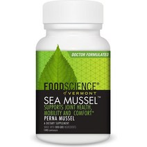 푸드사이언스 초록입홍합 1000mg 180캡슐 / FoodScience Sea Green Lipped Mussel 180 Capsules, 1개, 180개