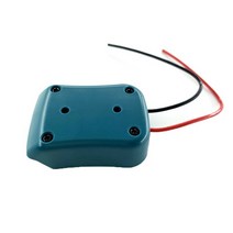 전동 공구 피스 파츠 Makita 용 배터리 어댑터 변환기 10.8-12V 리튬 이온 케이블 커넥터 출력 DIY 전동 공, 01 Blue