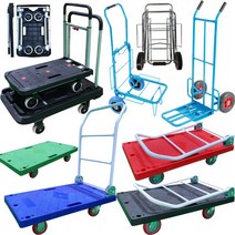 유신카트몰 손수레 카트 구루마 핸드카, 초록사각대차(손잡이O), 대차 사이즈 소형 (인라인바퀴)