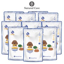 오너클랜 네츄럴코어 오리단호박죽 120g x 10개 애견간식, 1