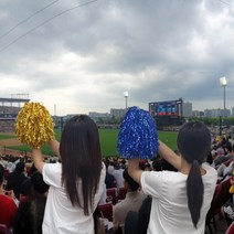 응원수술 응원도구 반짝이 골드 응원술 치어리딩 응원용수술 치어리더수술, 상세페이지 참조