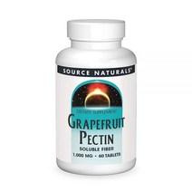 소스내추럴스 Source Naturals 자몽 펙틴 섬유 1000mg 60정