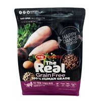 하림펫푸드 더리얼 그레인프리 크런치 시니어 고양이 사료, 1. 닭, 1kg, 3개